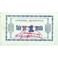 1 Peseta Bellreguart