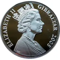 5 Pounds - Elizabeth II Battle of St. Vincent