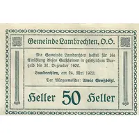 50 Heller Lambrechten
