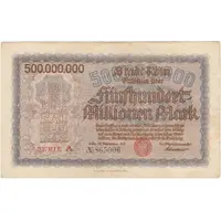 500 000 000 Mark