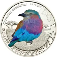 500 Francs CFA Lilac Breasted Roller