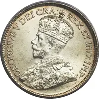 25 Cents - George V
