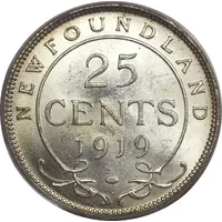 25 Cents - George V