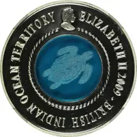 2 Pounds - Elizabeth II Life of the turtle