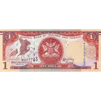 1 Dollar With black bars