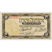 50 Céntimos Gandesa