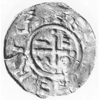 Denier - Egilbert de Moosburg et roi Henri II