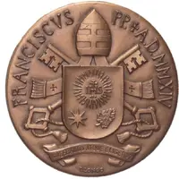 Medal - Francis I Canonization