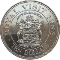 10 Dollars - Elizabeth II Royal Visit