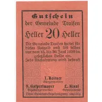 20 Heller Traisen
