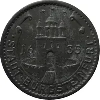 10 Pfennigs - Burgsteinfurt