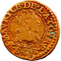 Double Tournois - Frédéric-Maurice 12th type