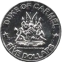 5 Dollars - Leonard I Duke of Carmel