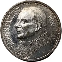 Medal - John Paul II Saint Peter Basilica