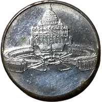 Medal - John Paul II Saint Peter Basilica