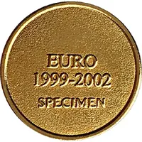 1 Euro 1999-2002 Specimen