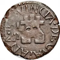 1/2 Real - Fernando VII Royalist coinage