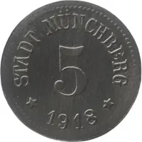 5 Pfennig - Münchberg