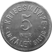 5 Pfennig - Aalen