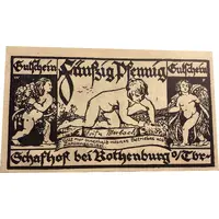 50 Pfennig Fritz Merbach, Schafhof