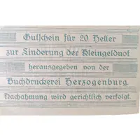 20 Heller Herzogenburg
