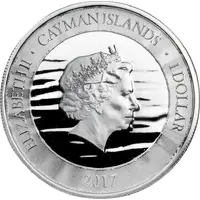 1 Dollar - Elizabeth II Marlin, Silver and Gold