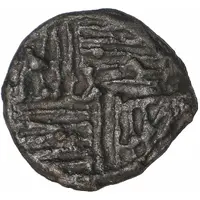 'Mill Wheel' Lead Token Mitchiner Geometric B