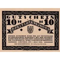 10 Heller Gmunden