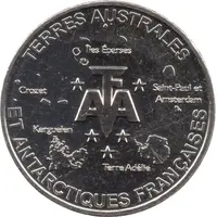 Jeton touristique - Monnaie de Paris - Terres Australes et Antarctiques Françaises