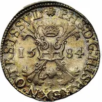 Daalder `Bourgondische Kruisrijksdaalder` (in name of Philip II