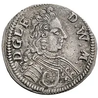 3 Kreuzers - Leopold Eberhard