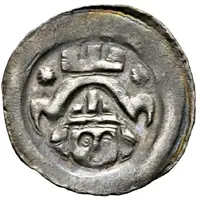 1 Pfennig - Rüdiger of Bergheim