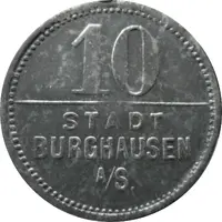10 Pfennig - Burghausen an der Salzach