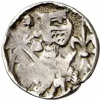 Denier - Henry I Herstal mint