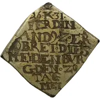 5 Ducats Klippe, Siege issue