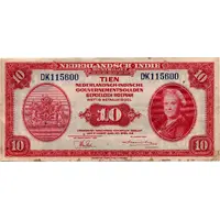 10 Gulden - Wilhelmina