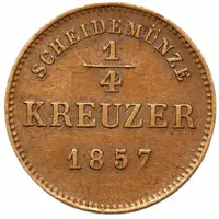1/4 Kreuzer - Frederick Günther