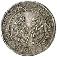 1 Thaler - John Frederick II, John William and John Frederick III
