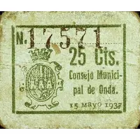 25 Céntimos Onda