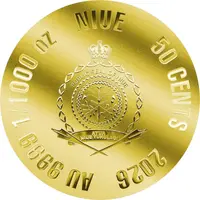 50 Cents - Charles III 250th Anniversary of American Independence