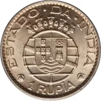 1 Rupia - Republic Lisboa mint