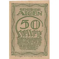 50 Heller Aigen