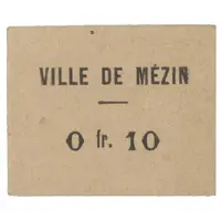 10 Centimes - Mézin