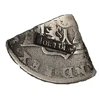 2 Shillings Type I countermark