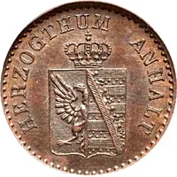 1 Pfennig - Alexander Charles Joint Coinage