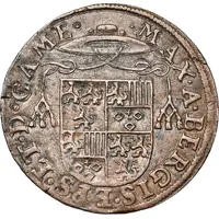 Counter token - Maximilien de Berghes, Bishop of Cambrai