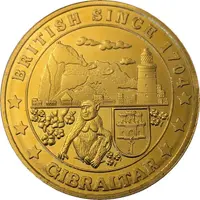 Medal - Gibraltar - Last Point of Europe