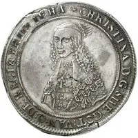 1 Dalderi - Christina 2nd portrait, small lettering