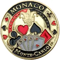 Jeton touristique - Prune - Monaco - Monté-Carlo