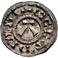 1/2 Penny -anonymous St. Edmund Memorial coinage